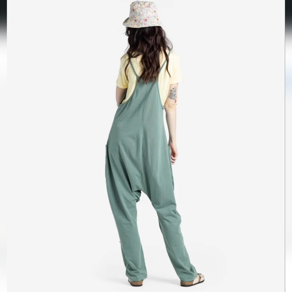 LuLaRoe Bridget Jumpsuit Dark Green Size Medium - Picture 10 of 10